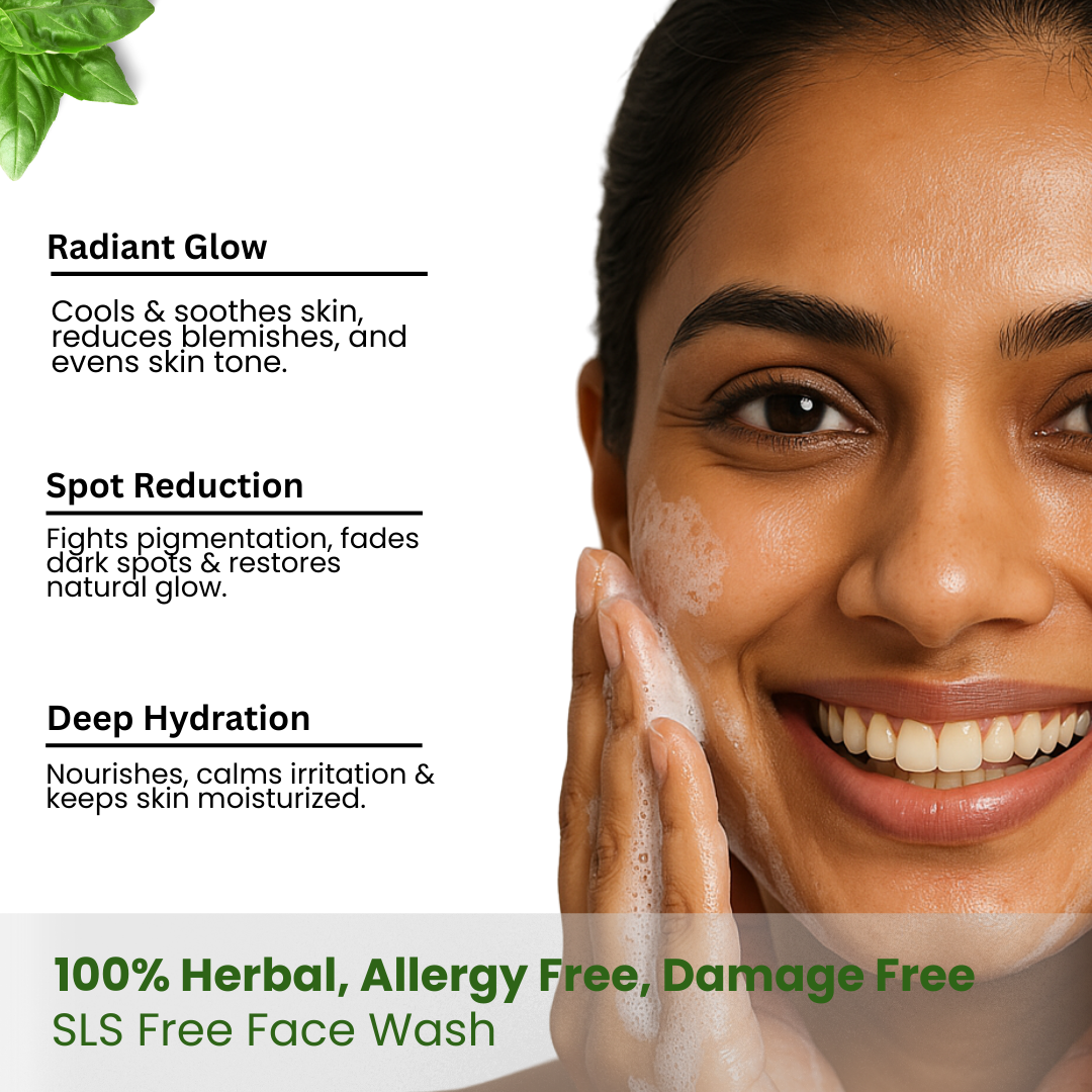 Herbal Haldi Chandan Blend Face Wash