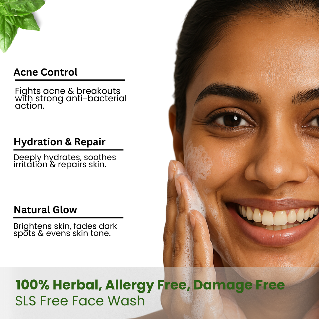 Herbal Neem Essence Face Wash | Remove Acne