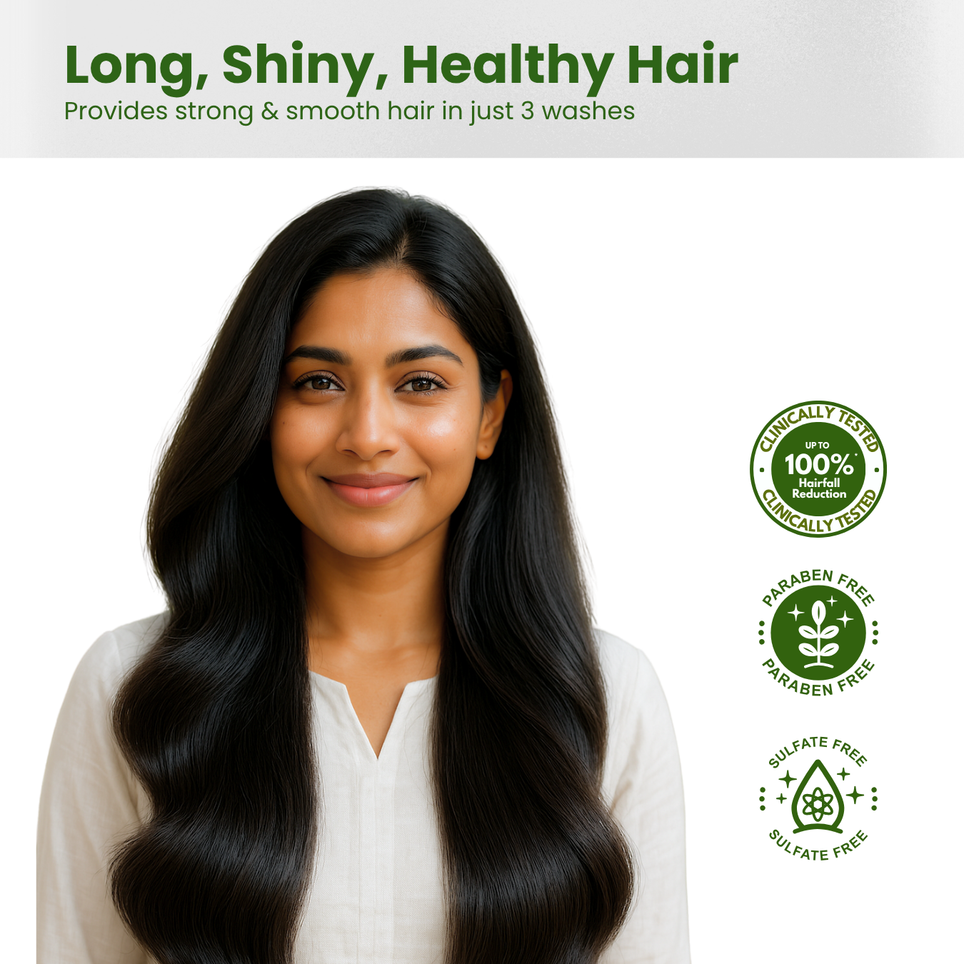 Non-Drying Clarifying Shampoo Sulfate Free Infinite♾️Care (Multi Benefit), Paraben free
