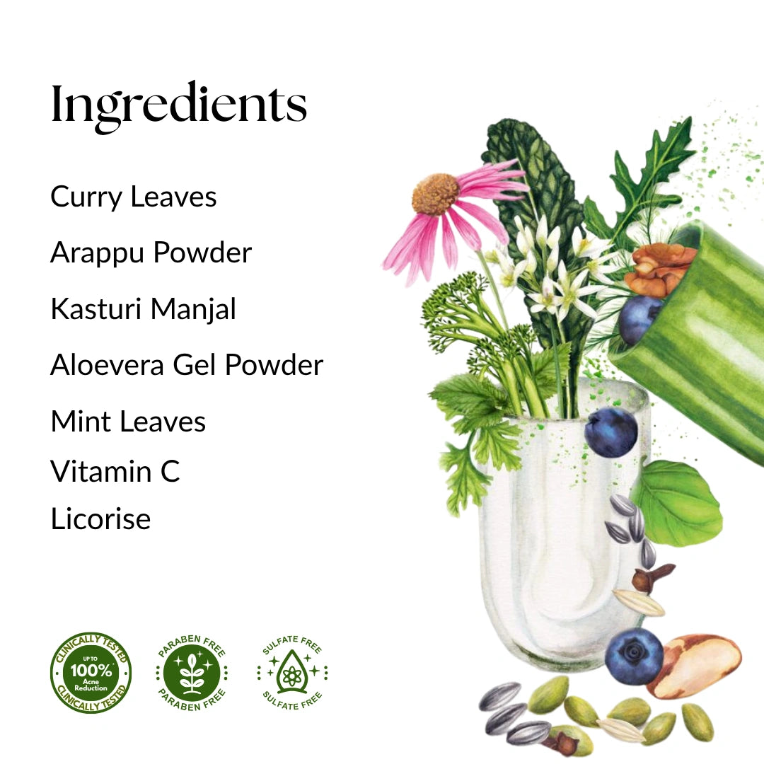 Herbal Neem Essence Face Wash | Remove Acne