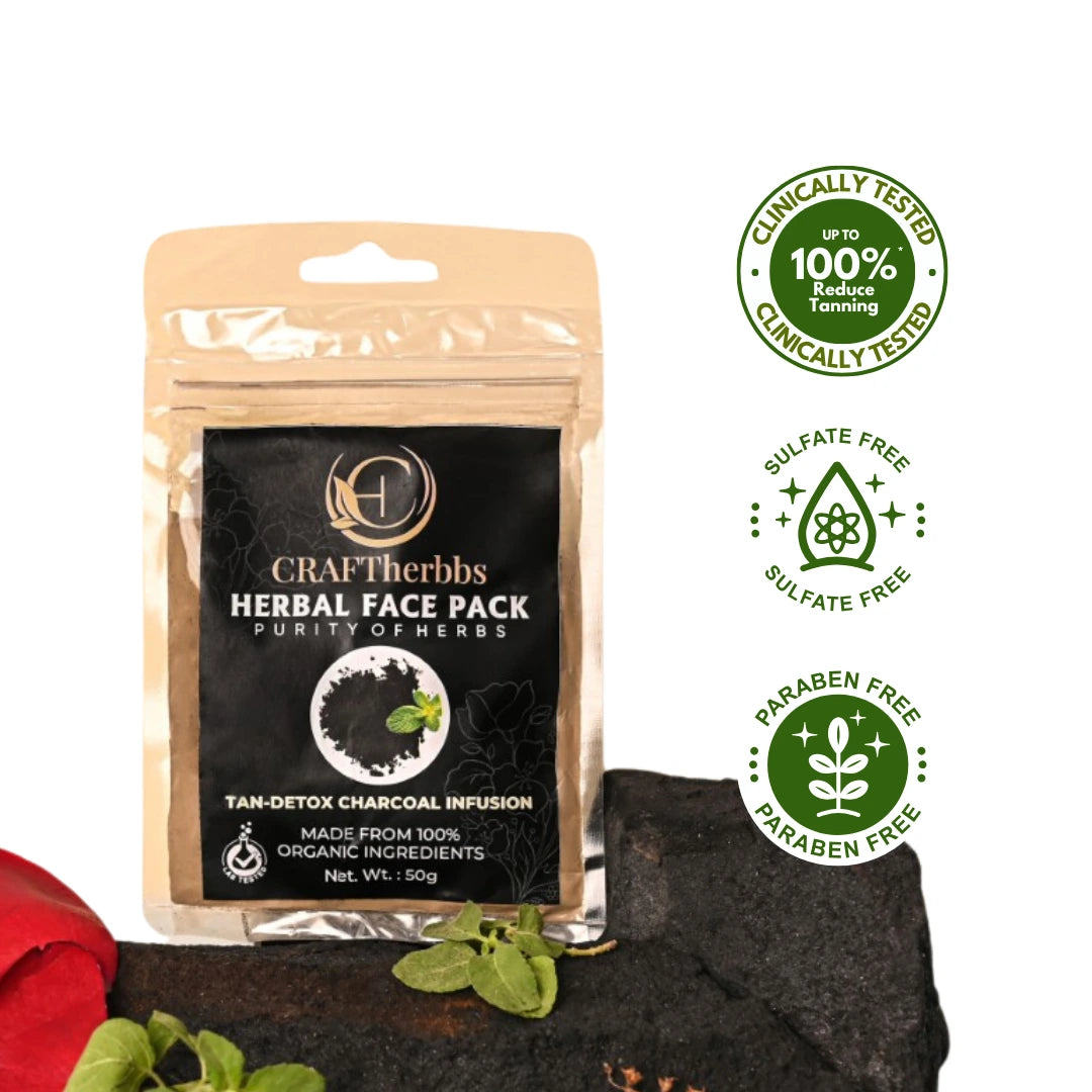 Tan-Detox Charcoal Infusion Pack Herbal | 50g