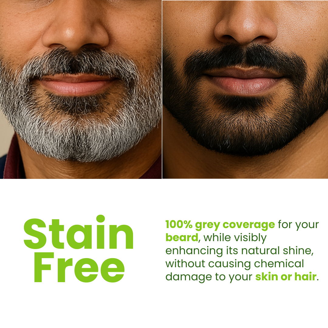 Herbal Hair & Beard Color | Black | NO AMMONIA | 50g