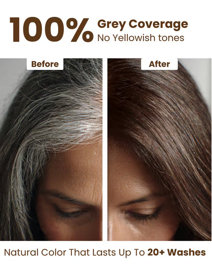 Herbal Beard & Hair Color - Brown |NO AMMONIA|50g