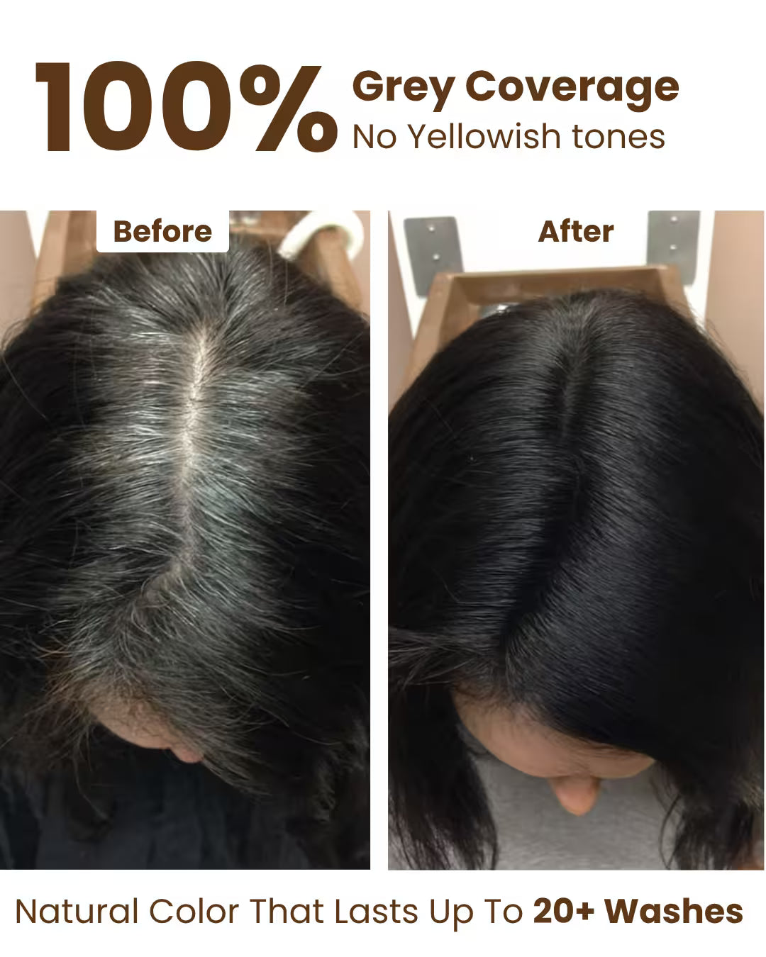 Herbal Hair & Beard Color | Black | NO AMMONIA | 50g