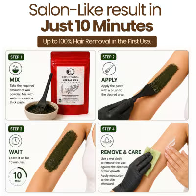 Smooth, Easy & Herbal Hair Removal