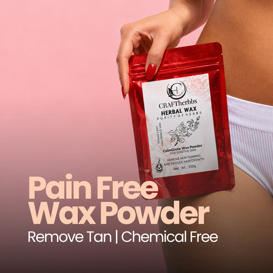 Herbal CalmGrove PAIN FREE Full Body Wax Powder | 100g