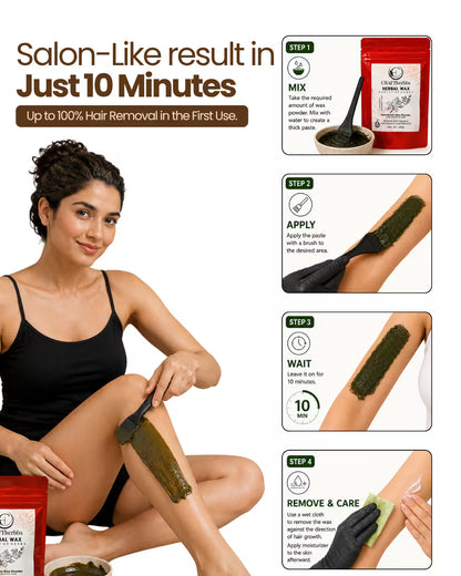Herbal CalmGrove PAIN FREE Full Body Wax Powder | 100g