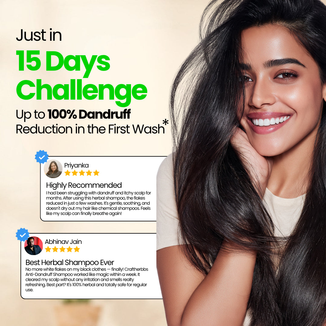 Dandruff Detox (Anti Dandruff) Non-Drying Shampoo Sulfate Free, Paraben free