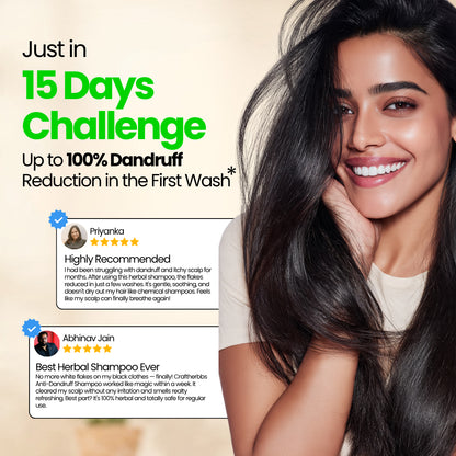 Dandruff Detox (Anti Dandruff) Non-Drying Shampoo Sulfate Free, Paraben free