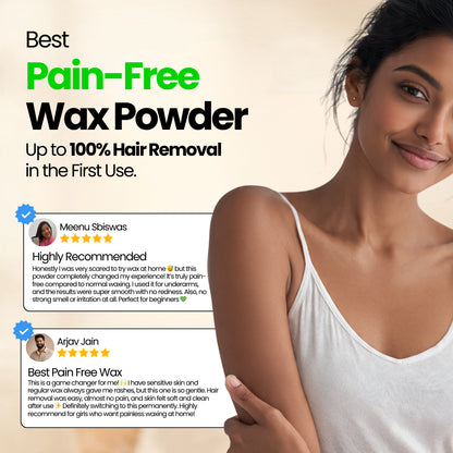 Herbal CalmGrove PAIN FREE Full Body Wax Powder | 100g