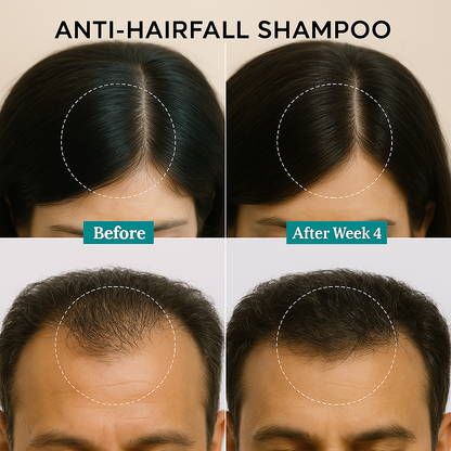 Root Resilience (Anti Hair fall) Non-Drying Shampoo Sulfate Free, Paraben free