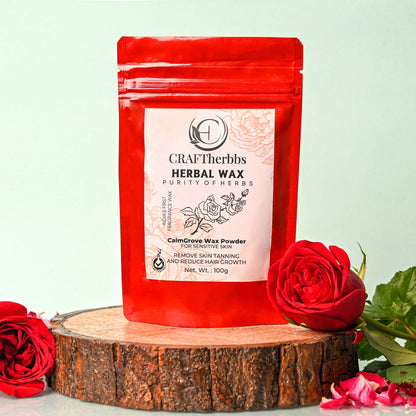 Herbal CalmGrove PAIN FREE Full Body Wax Powder | 100g