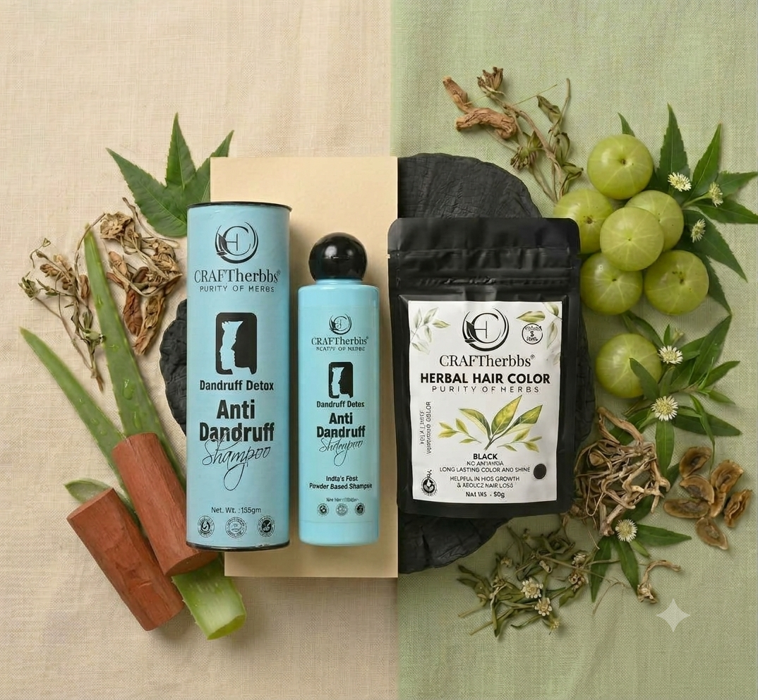 Hair color and Shampoo