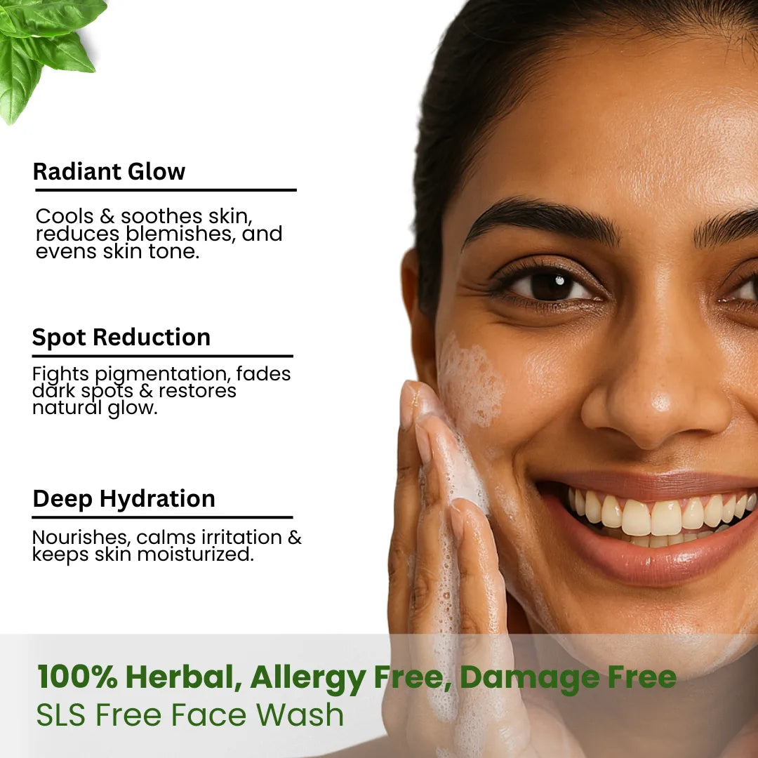 Herbal Haldi Chandan Blend Face Wash