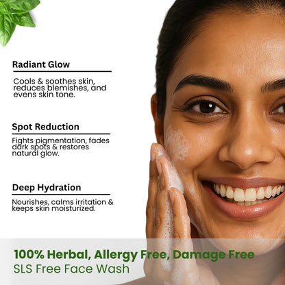 Herbal Haldi Chandan Blend Face Wash