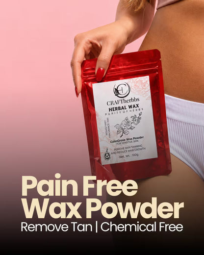 Herbal CalmGrove PAIN FREE Full Body Wax Powder | 100g