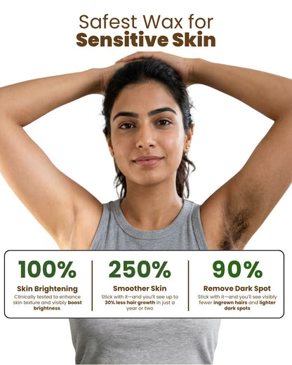 Herbal FloraWisp Pain Free Full Body Wax Powder | 100g