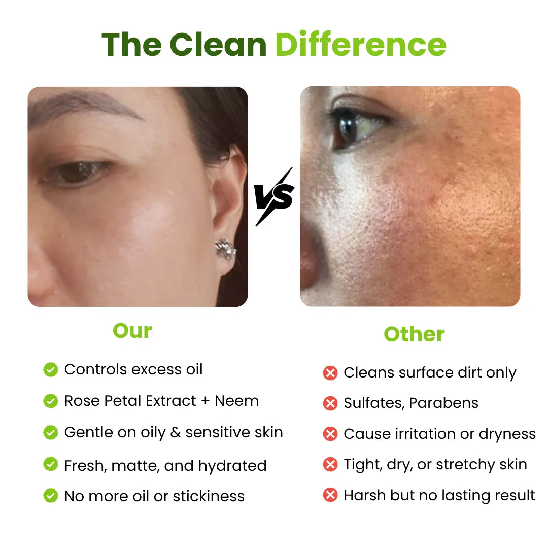 Herbal Rose Petal Face Wash | CRAFTherbbs