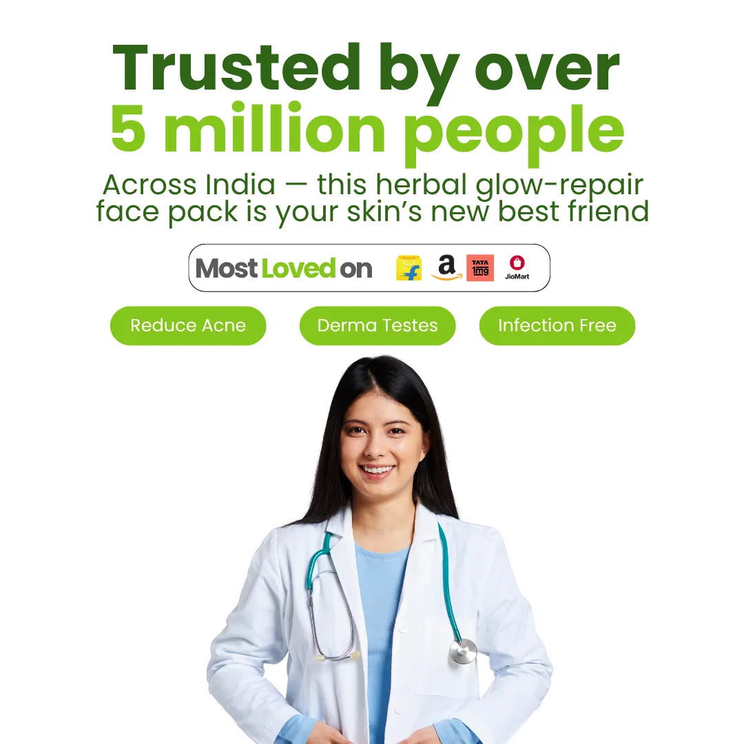 Glow and Radiance Multani Face Pack | 50g