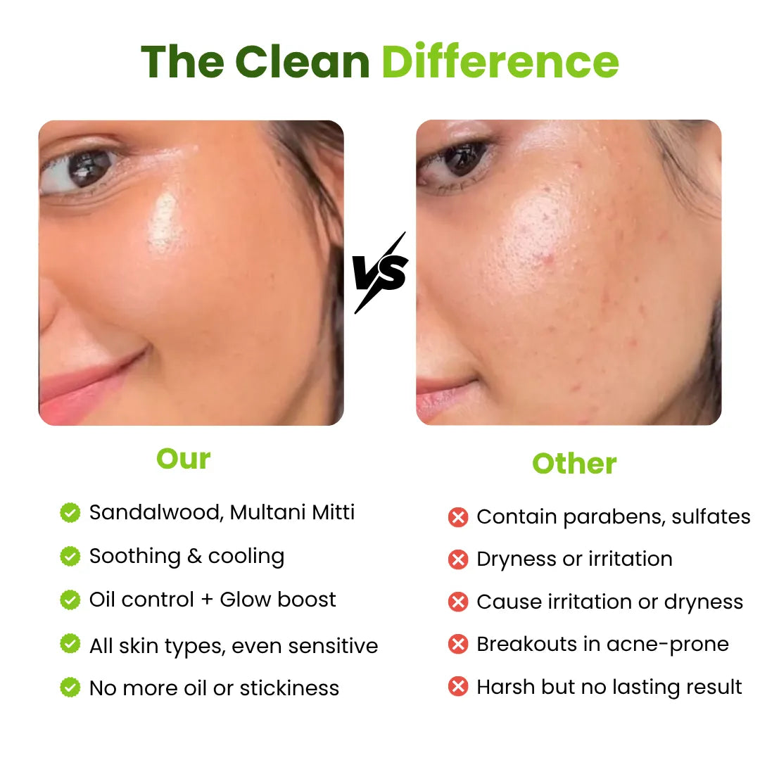 Glow and Radiance Multani Face Pack | 50g