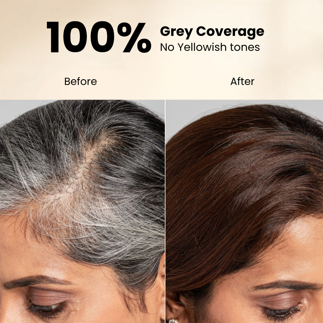 Herbal Beard & Hair Color - Brown |NO AMMONIA|50g