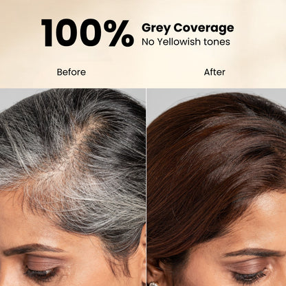 Herbal Beard & Hair Color - Brown |NO AMMONIA|50g