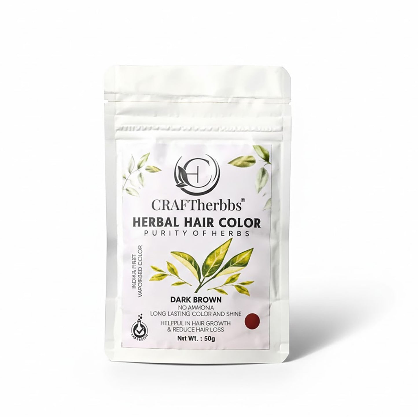 Herbal Beard & Hair Color - Brown |NO AMMONIA|50g