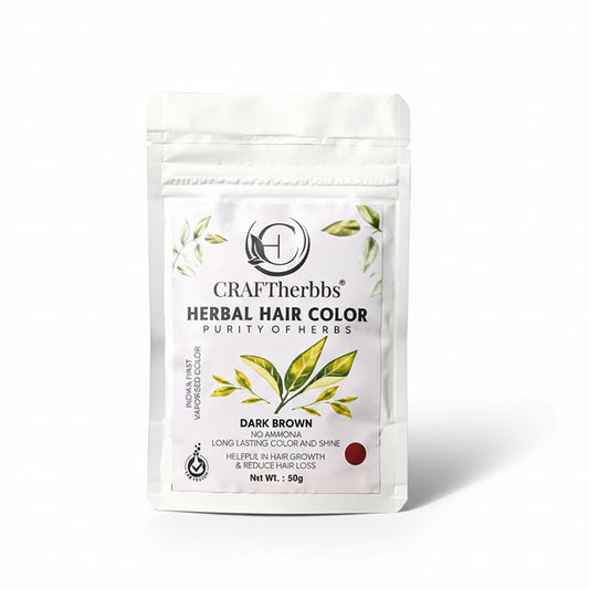 Herbal Beard & Hair Color - Brown |NO AMMONIA|50g