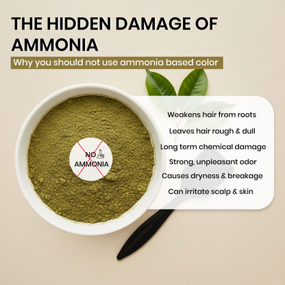 Herbal Beard & Hair Color - Brown |NO AMMONIA|50g