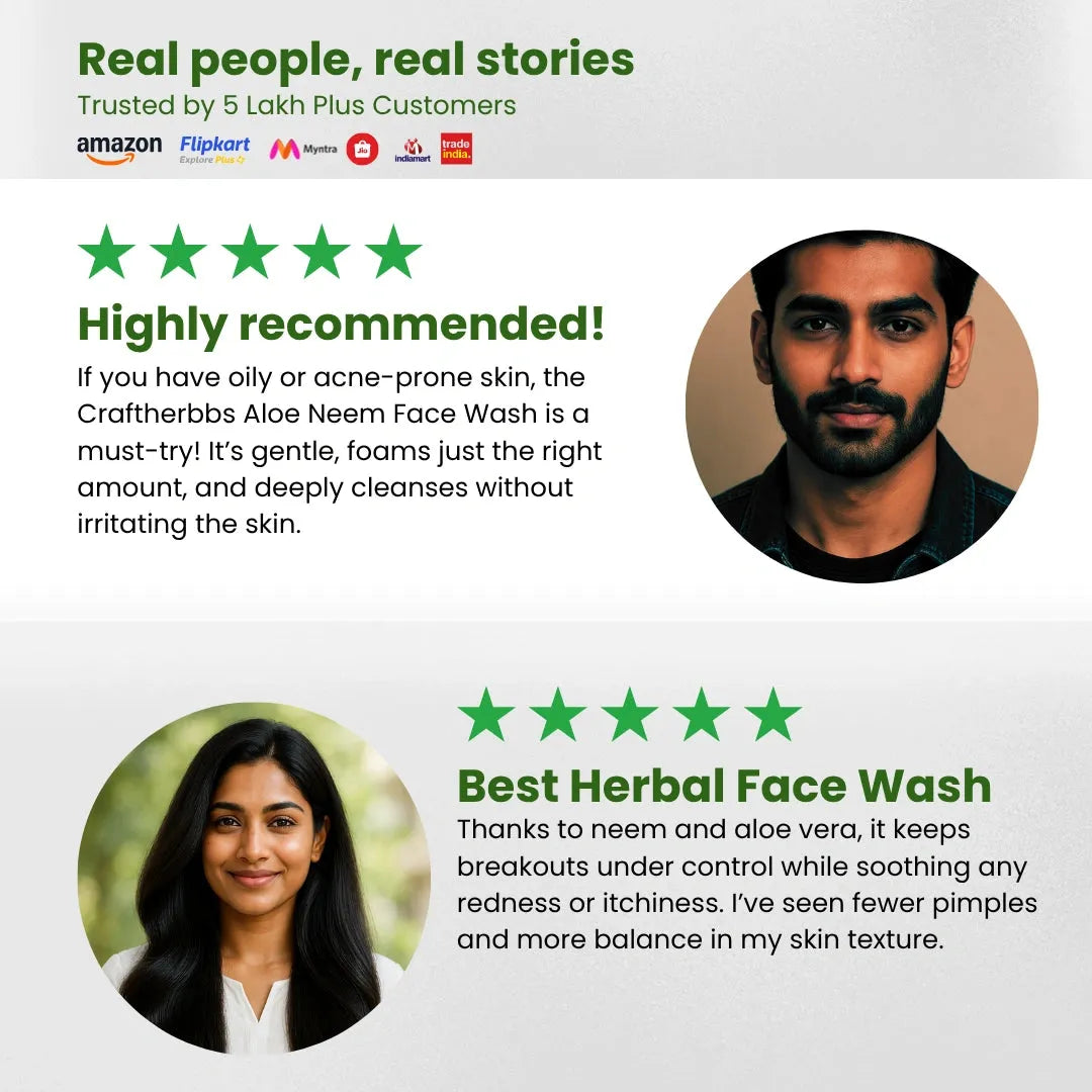 Herbal Neem Essence Face Wash | Remove Acne