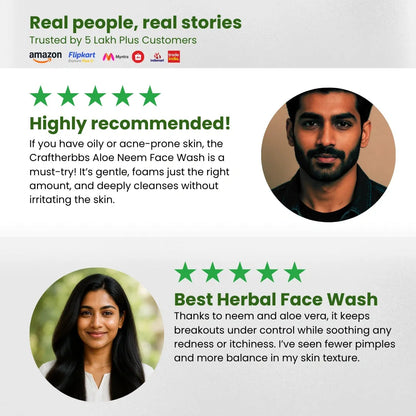 Herbal Neem Essence Face Wash | Remove Acne