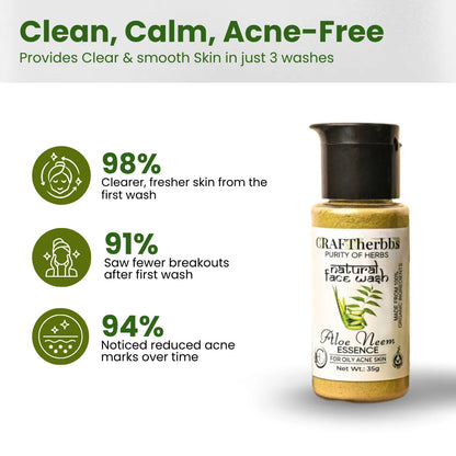Herbal Neem Essence Face Wash | Remove Acne