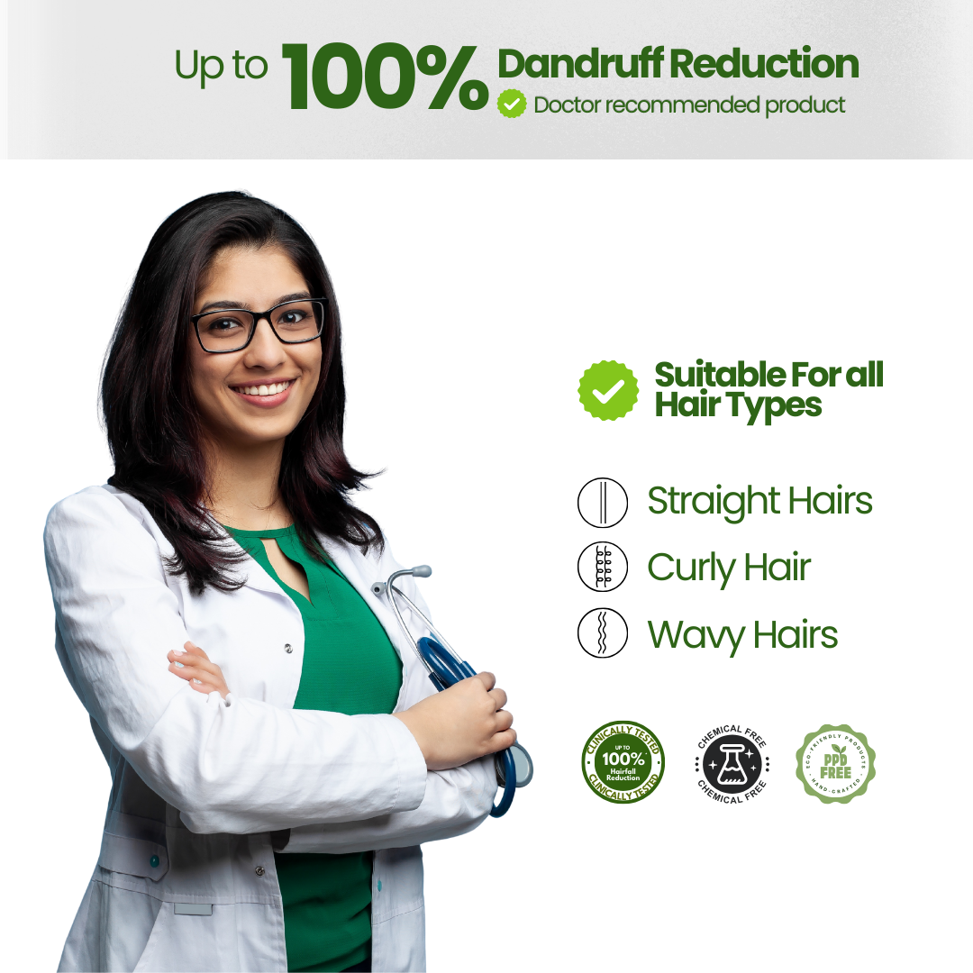 Root Resilience (Anti Hair fall) Non-Drying Shampoo Sulfate Free, Paraben free