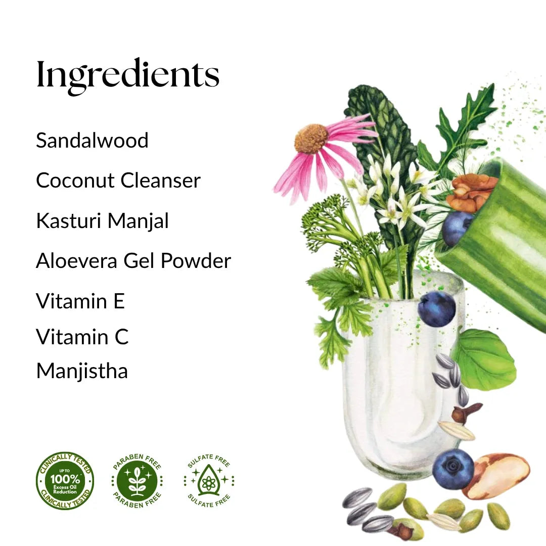 Herbal Haldi Chandan Blend Face Wash