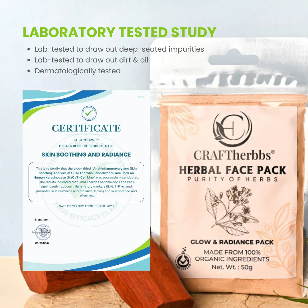 Glow and Radiance Multani Face Pack | 50g