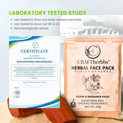 Glow and Radiance Multani Face Pack | 50g