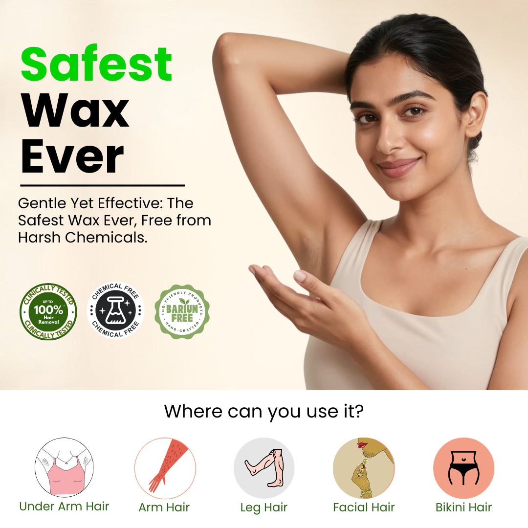 Herbal CalmGrove PAIN FREE Full Body Wax Powder | 100g