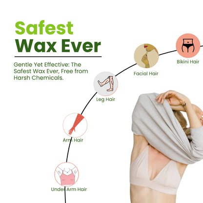 Herbal FloraWisp Pain Free Full Body Wax Powder | 100g