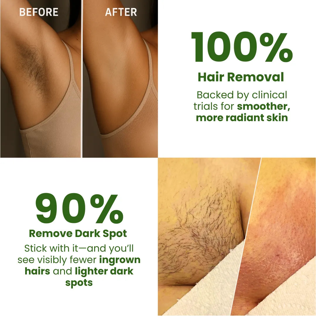 Herbal FloraWisp Pain Free Full Body Wax Powder | 100g