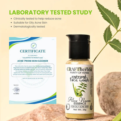 Herbal Neem Essence Face Wash | Remove Acne
